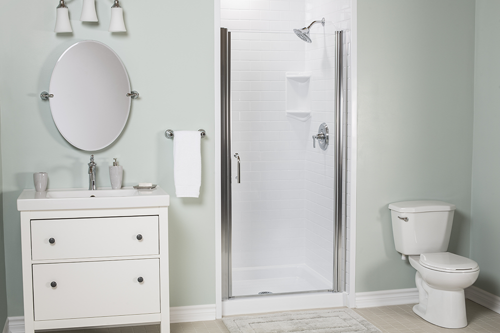 Savona White Shower